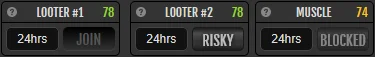 LB Role Filter — JOIN, RISKY and BLOCKED states on OC roles